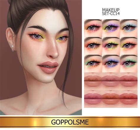 sims 4 copy makeup to all outfits|sims 4 lock makeup mod.